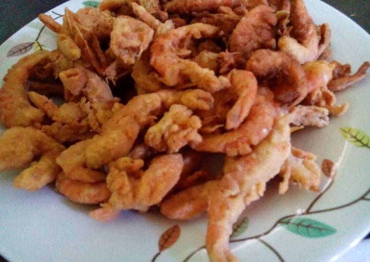 Langkah Mudah untuk Menyiapkan Udang goreng krispi yang Menggugah Selera