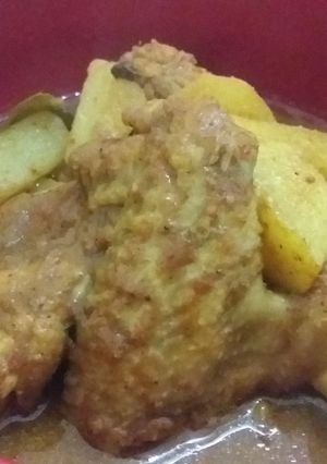 Foto resep Kare ayam kentang  (tidak pake santan dan tidak pake minyak)