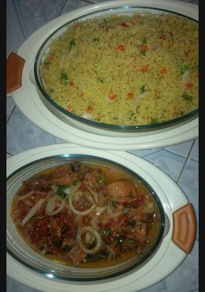 A picture of Fried rice.