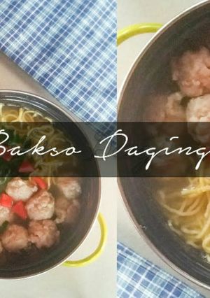 Foto resep Bakso daging sapi