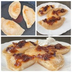 A picture of Potato, Cheese, and Onion Pierogi 🇵🇱.