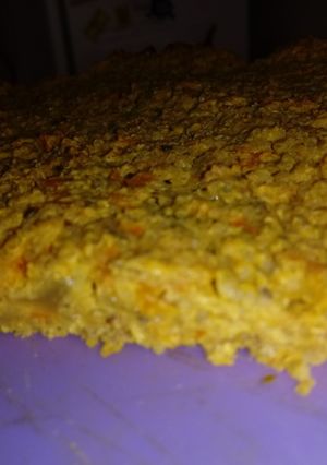 Una foto de Fainá de vegetales y quinoa