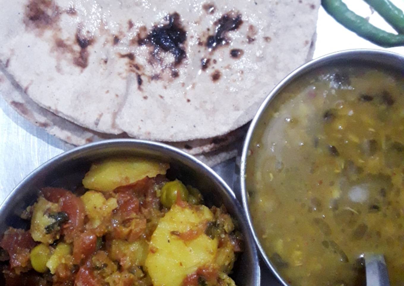 Aloo gajar ki sabzi
