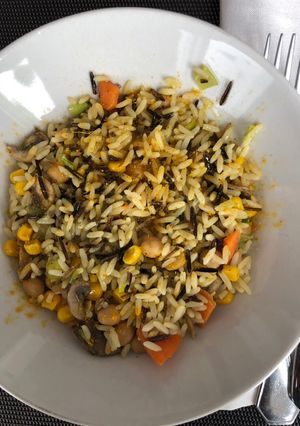 Foto principal de Arroz salvaje con verduras