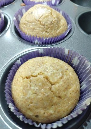 Una foto de Muffin de queso azul y harina integral