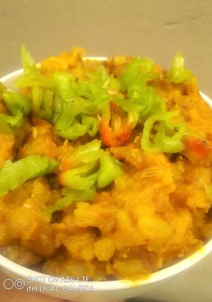 A picture of Green Porridge Beans and Rice.