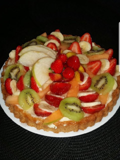 صورة لوصفة تارت الفواكه