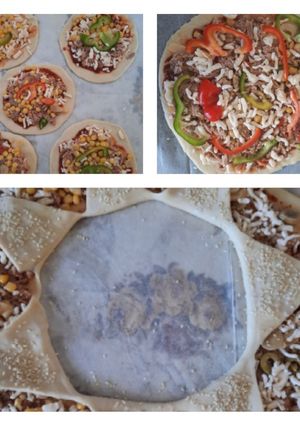 صورة لوصفة البيتزا بالطونه 🍕🍕