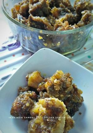Foto resep Ikan Asin Sambal Ijo