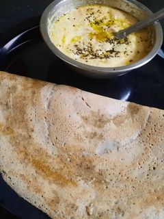 सालीच्या उडीद डाळीचा डोसा (Salicha Urad Dalicha Dosa Recipe In Marathi) रेसिपी चे मुख्य फोटो