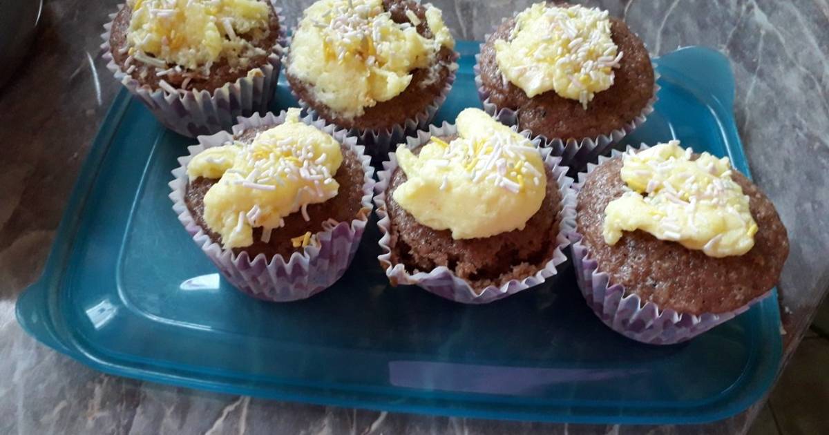 Pudingos csokis muffin 🍫 Huszár Niki receptje Cookpad receptek