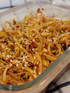 不開火韓式涼拌豆芽 的食譜成品照片