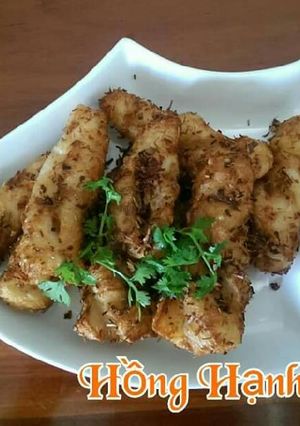 Hình của món Mì Căn Muối Sả Ớt Món Chay).
