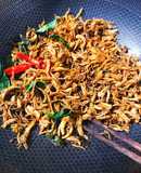 Khô gà lá chanh eatclean