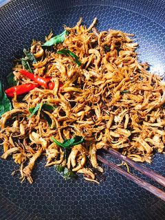 Hình của món Khô gà lá chanh eatclean.
