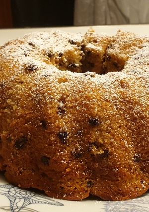 Foto di Torta di farro con gocce di cioccolato