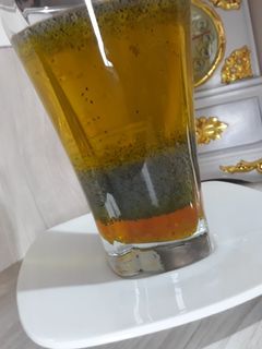 عکسی از دستور شربت زعفران و تخم شربتی