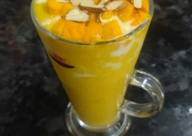 Step-by-Step Guide to Make Homemade Mango mastani
