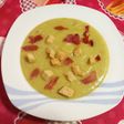 Puré de verduras con jamón