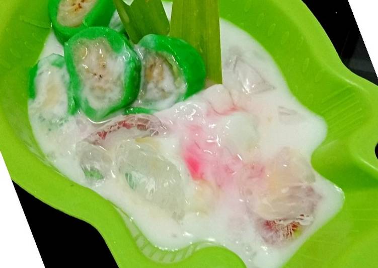 Resep Es pisang ijo yang Sempurna