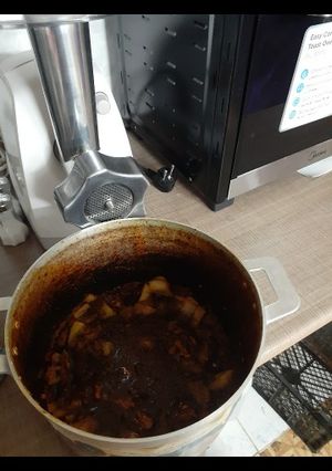عکسی از دستور آبگوشتی که پایان خوشی نداشت😂🤦♀️
