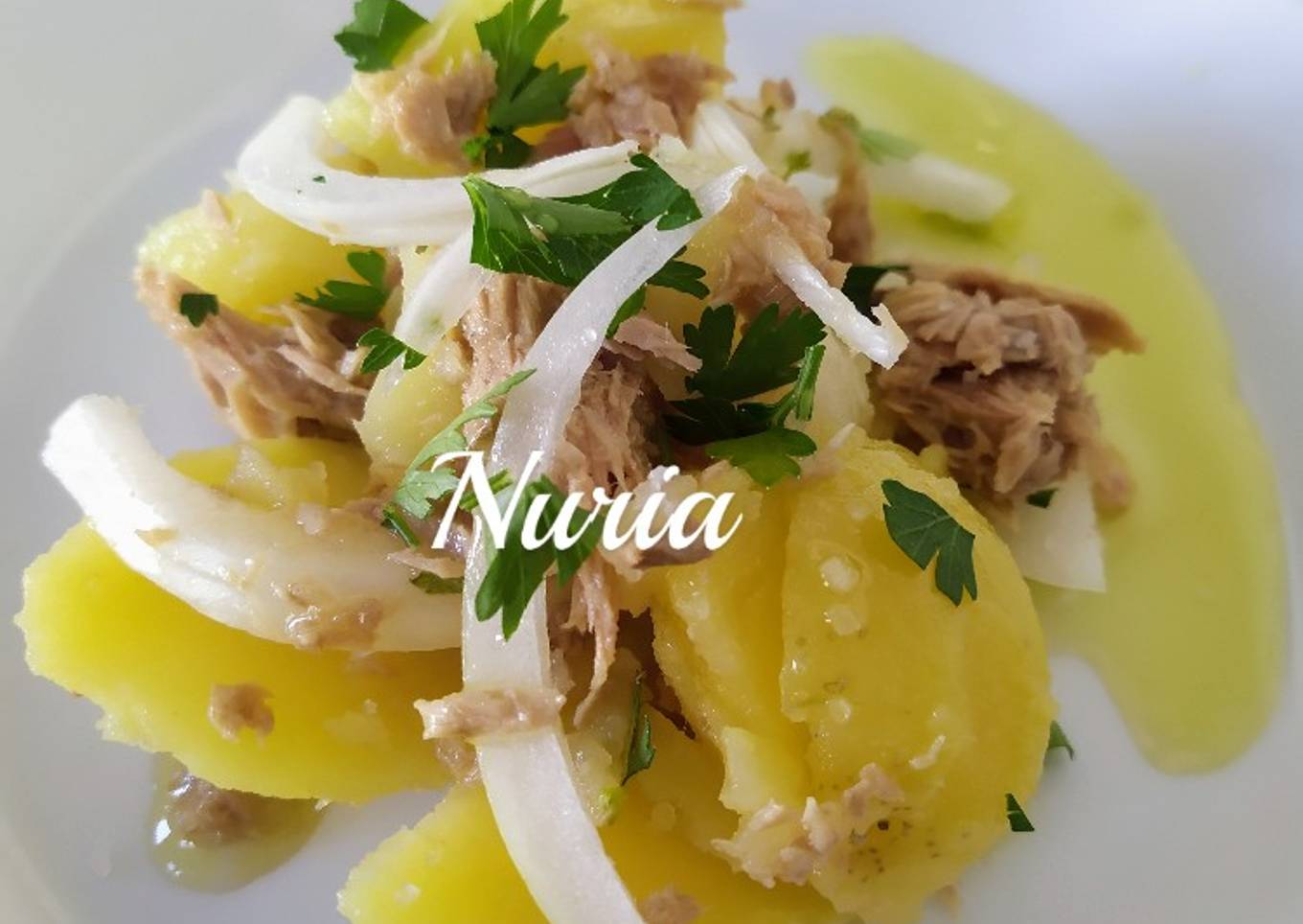 Patatas aliñadas al estilo andaluz