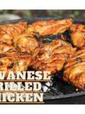 Javanese grilled chicken recipe