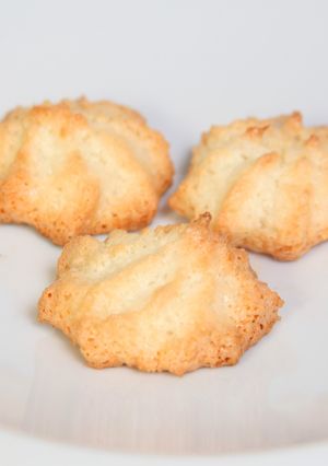 Kókuszcsók (kókusz makron) recept fotója