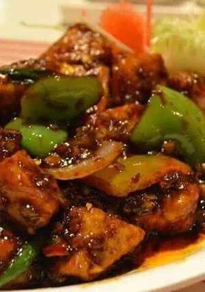 A picture of Chilli Paneer.