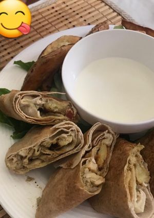A picture of Homemade Chicken Shawarma.