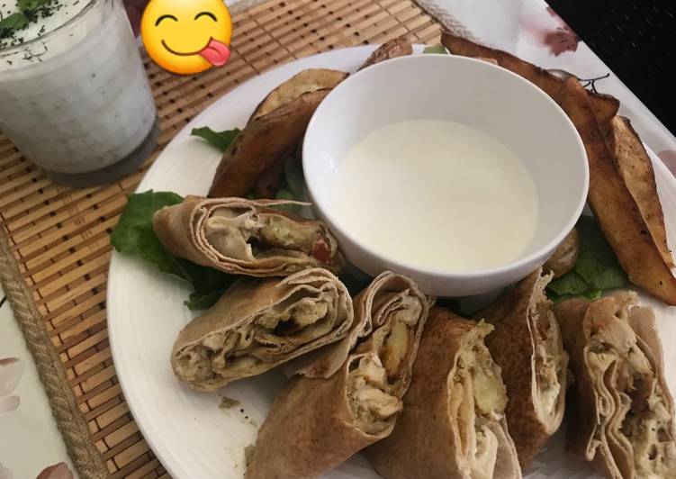 شاورما دجاج بيتي