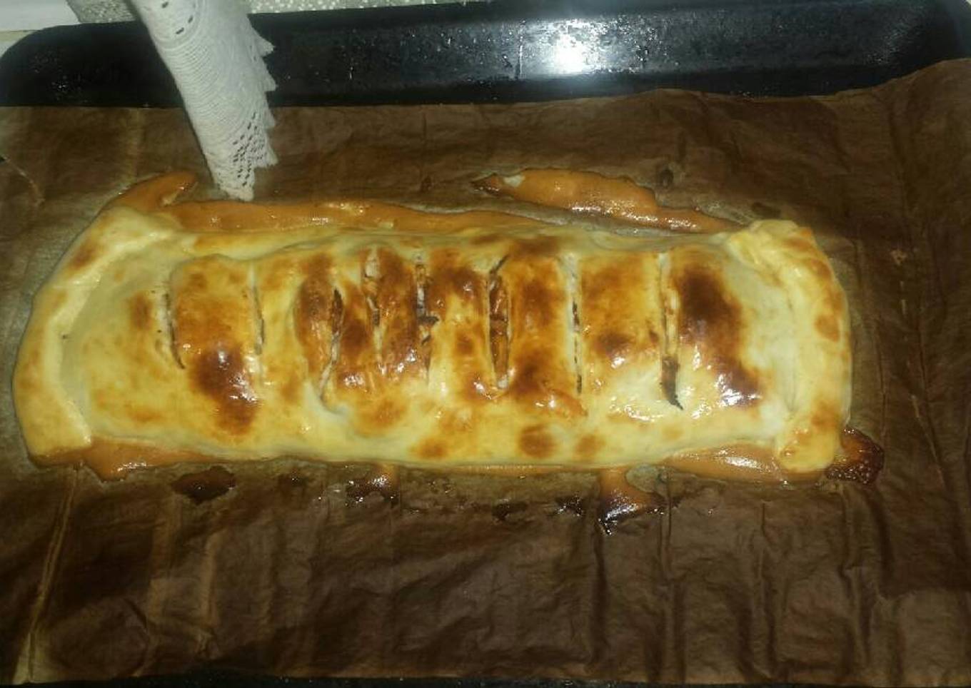 Calzone casero fácil