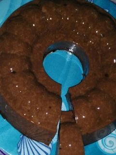 Foto resep Puding roti coklat simple