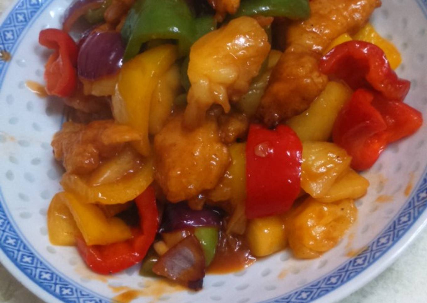 Kolokei / sweet and sour chicken