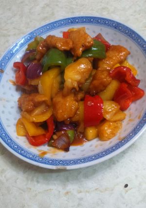 Foto resep Kolokei / sweet and sour chicken
