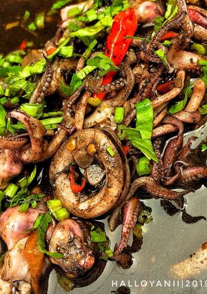 Foto resep Cumi Hitam Sederhana