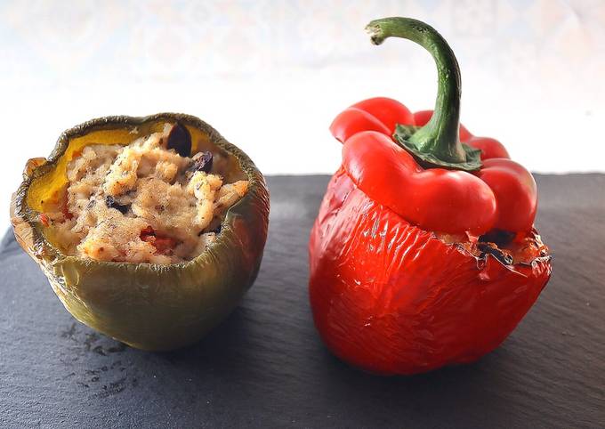 Seafood Stuffed Peppers