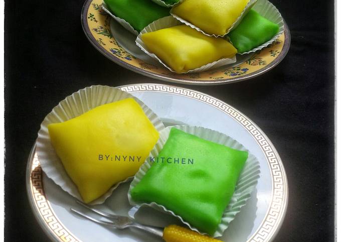 Pancake durian kulit tipis dan lembut