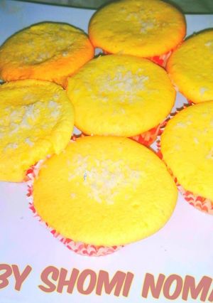 A picture of Lemon cup cake.