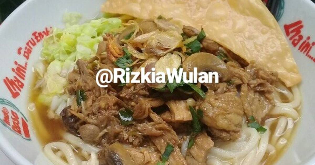 131 resep mie ayam jamur pangsit enak dan sederhana - Cookpad