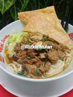 Foto resep Mie Ayam Jamur Pangsit