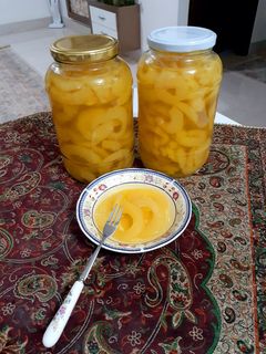 عکسی از دستور کمپوت سیب 🍎🍏