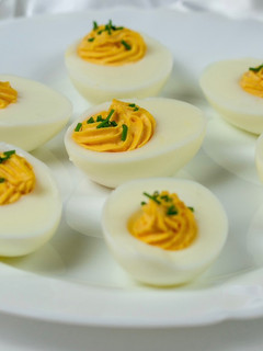 Töltött tojás húsvétra recept fotója
