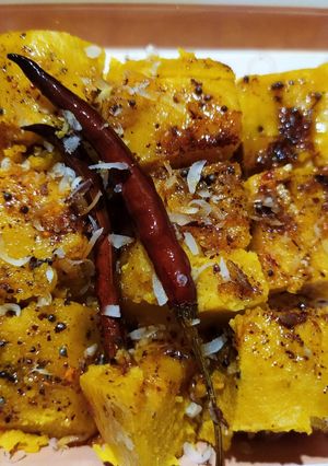 A picture of Breakfast Dhokla recipe.
