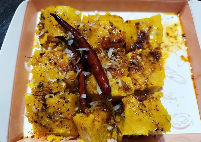 Breakfast Dhokla recipe