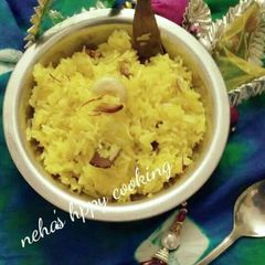 A picture of Meethe Chawal.