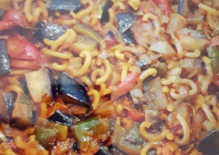 Fideuá de verduras