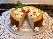 Una foto de tarta de banano y crema