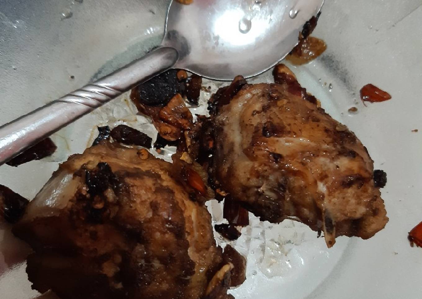 Ayam goreng kecap ala anak kos