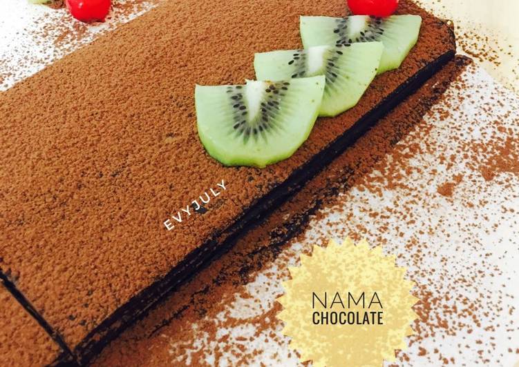 Resep NAMA Chocolate yang Bikin Ngiler